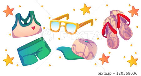 Summer vacation stuff 120368036