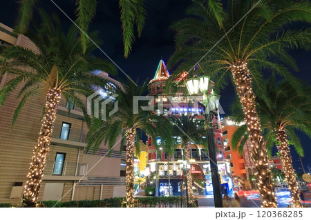 【沖縄県】アメリカンビレッジの夜景(デポセントラル) 【沖縄県】アメリカンビレッジの夜景(デポセントラル) 120368285