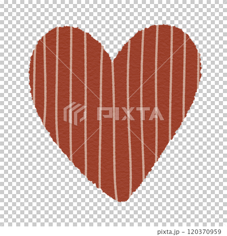 red heart wit white strip 120370959