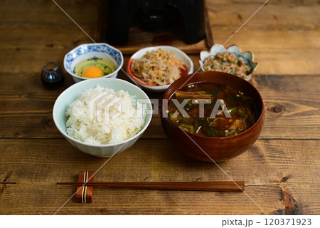 納豆たまごかけご飯定食 納豆たまごかけご飯定食 120371923