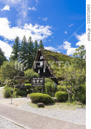 【縦写真】下呂温泉合掌村　旧大戸家住宅 120372003