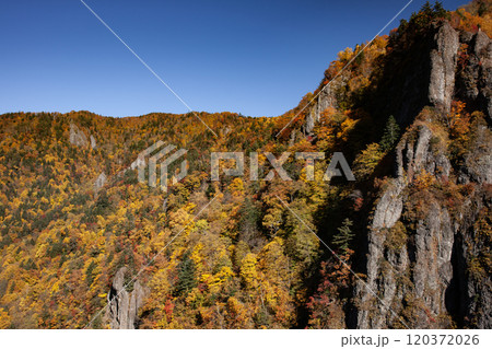 豊平峡の絶景紅葉 豊平峡の絶景紅葉 120372026