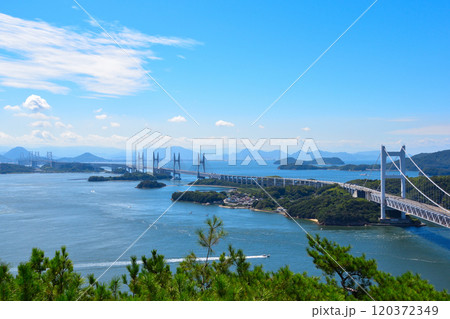 瀬戸大橋 鷲羽山より 瀬戸大橋 鷲羽山より 120372349