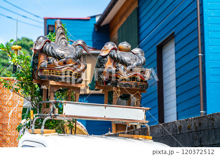 【神奈川県】鎌倉の極楽寺で行われた八雲神社例大祭 120372512