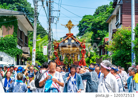 【神奈川県】鎌倉の極楽寺で行われた八雲神社例大祭 【神奈川県】鎌倉の極楽寺で行われた八雲神社例大祭 120372513