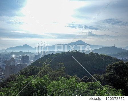 米子城跡から見た大山 120372832