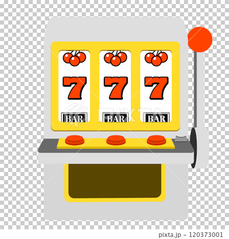 スロットマシンのイラスト 777揃いのイラスト素材 [120373001] - PIXTA