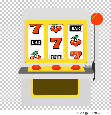スロットマシンのイラスト　はずれ 120373003