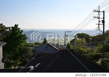 高台から見た風景 120373398