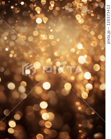 キラキラしたゴールドの抽象的な背景 AI画像 キラキラしたゴールドの抽象的な背景 AI画像 120373413