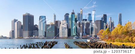 The New York Manhattan skyline 120373617