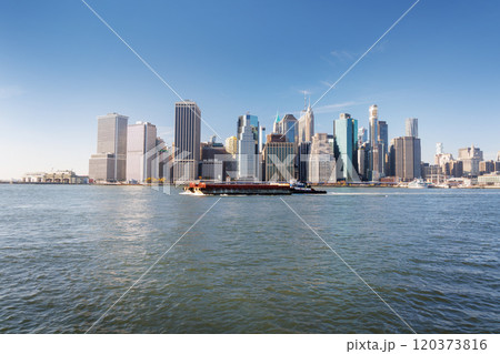 The New York Manhattan skyline The New York Manhattan skyline 120373816