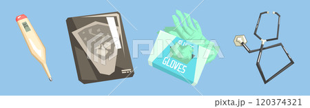 Medical Device and Equipment for Hospital Vector Set Medical Device and Equipment for Hospital Vector Set 120374321