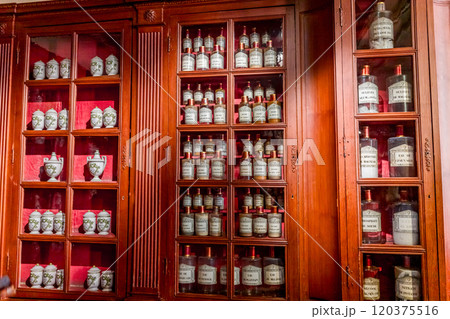 Hospices de Beaune, Burgundy, France,interiors 120375516