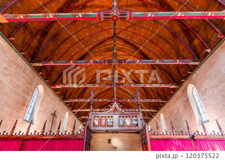 Hospices de Beaune, Burgundy, France,interiors 120375522