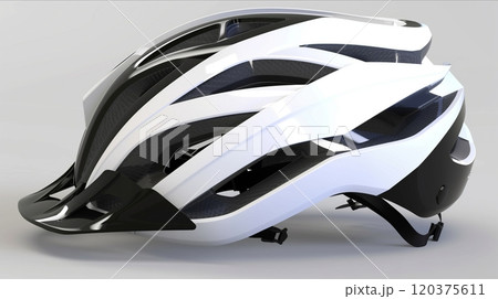 A Modern Cycling Helmet Designed for Safety and Comfort During Outdoor Rides A Modern Cycling Helmet Designed for Safety and Comfort During Outdoor Rides 120375611