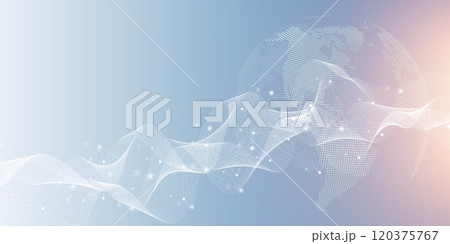 Global network connection banner design template. Header social network communication in the global business concept. Big data visualization. Internet technology Global network connection banner design template. Header social network communication in the global business concept. Big data visualization. Internet technology 120375767