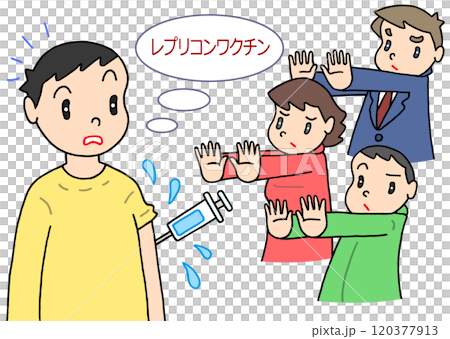 Illustrations of medical issues - Replicon vaccine, COVID-19 vaccine, next-generation mRNA vaccine, vaccination refusal, manufacturing Illustrations of medical issues - Replicon vaccine, COVID-19 vaccine, next-generation mRNA vaccine, vaccination refusal, manufacturing 120377913
