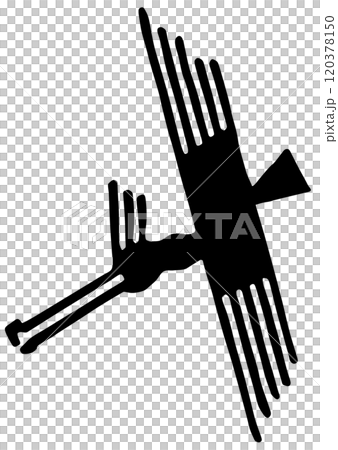 Nazca Geoglyph Bird 120378150