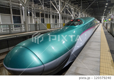 新函館北斗駅でE5はやぶさ 新函館北斗駅でE5はやぶさ 120379240