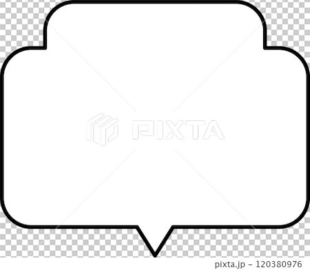 Simple speech bubble for steps Simple speech bubble for steps 120380976
