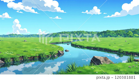 緑の牧歌 120381881