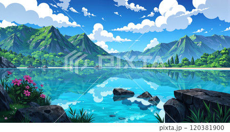幻想の湖畔 120381900