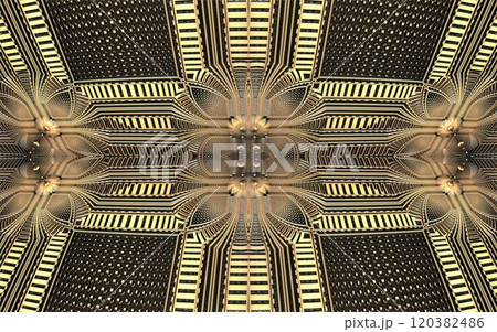 Computer rendered virtual 3D scenery 120382486