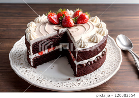 Delicious ice cream for you to enjoy with your loved one on Valentine's Day and also on a daily basis. 120382554