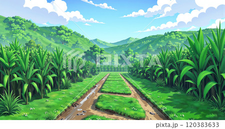 緑の天国 120383633