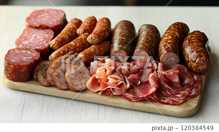 ハムの盛り合わせ ハムの盛り合わせ 120384549