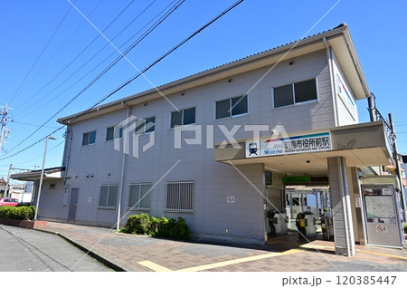 羽島市役所前駅（名古屋鉄道竹鼻線）の駅前 120385447