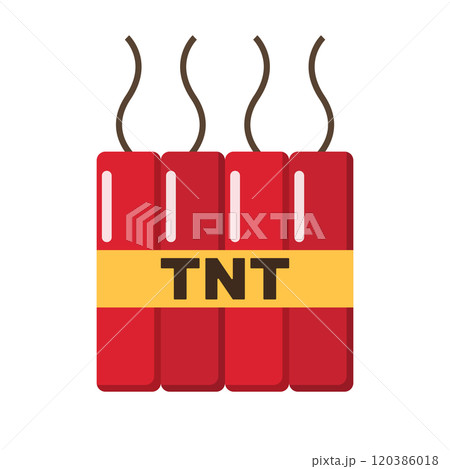 TNT トリニトロトルエン 爆発物のイラスト素材 [120386018] - PIXTA