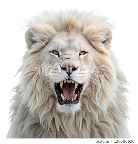 portrait of a lion 120386926