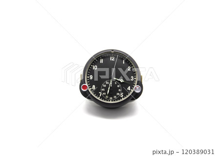 Combined flight instrument using on plane on the white background 120389031