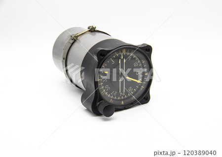 Combined flight instrument using on plane on the white background 120389040