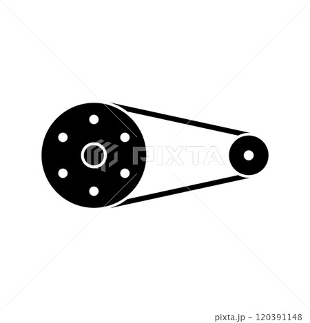 Engine Belt Icon Engine Belt Icon 120391148