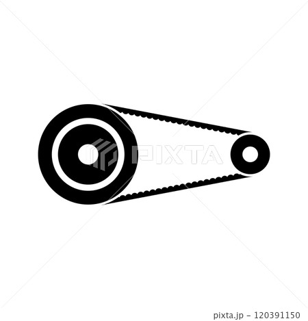 Engine Belt Icon Engine Belt Icon 120391150