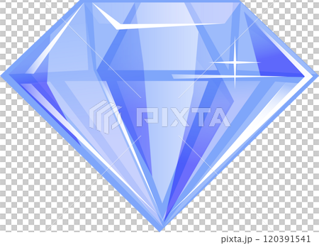 ダイヤモンドのベクターイラスト素材 ダイヤモンドのベクターイラスト素材 120391541