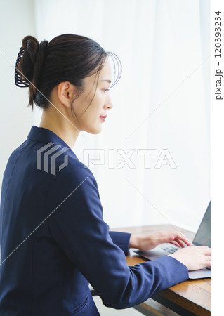 プロジェクトリーダーに抜擢されたキャリウーマン 120393234