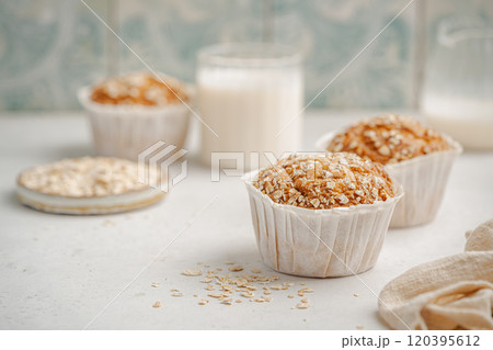 Home Baked Superfood Muffins 120395612