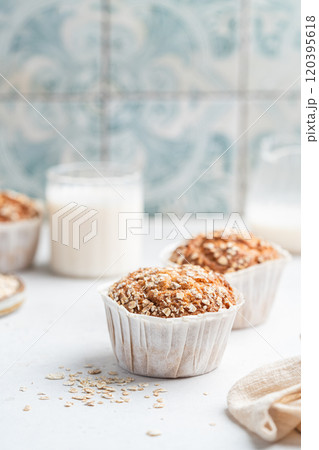 Home Baked Superfood Muffins 120395618