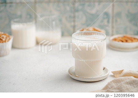 Horchata Refreshing cold drink from Valencia 120395646