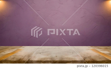 無地素材　紫色　むらさき　背景　素材　パープル 120396015