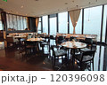 A restaurant with a luxurious and classic style. 120396098
