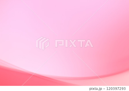 うす赤色とソフトピンクの緩やかなライン背景 120397293