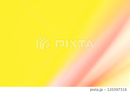 暖色系ライン背景（うす赤・黄色・ピンクベージュ）　 120397318