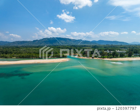 Beautiful sea surface in summer season seascape background ,Nature sea beach background,High angle view waves seascape nature view Beautiful sea surface in summer season seascape background ,Nature sea beach background,High angle view waves seascape nature view 120397797