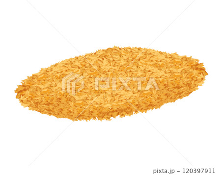 白身魚のフライ 120397911