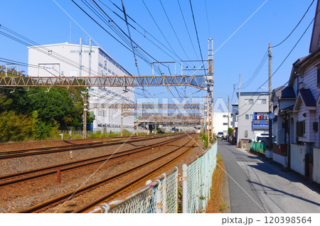 千葉県松戸市馬橋駅北松戸駅間線路沿い2024年11月 千葉県松戸市馬橋駅北松戸駅間線路沿い2024年11月 120398564